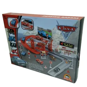 کیت ماشین ناب سل مدل پارکینگ طبقاتی مک کویین McQueen parking lot