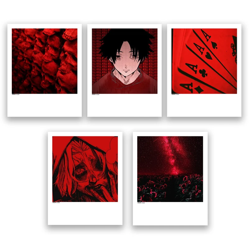 آویز تزیینی عرش مدل فانتزی انیمه کد Asa425 مجموعه پنچ عددی