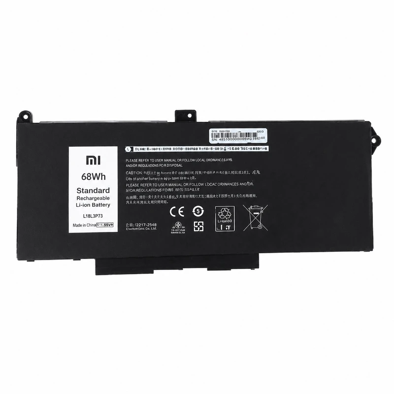باتری لپ‌تاپ 6 سلولی دابل ام مدل RJ40G مناسب برای لپ تاپ Precision 15 3560