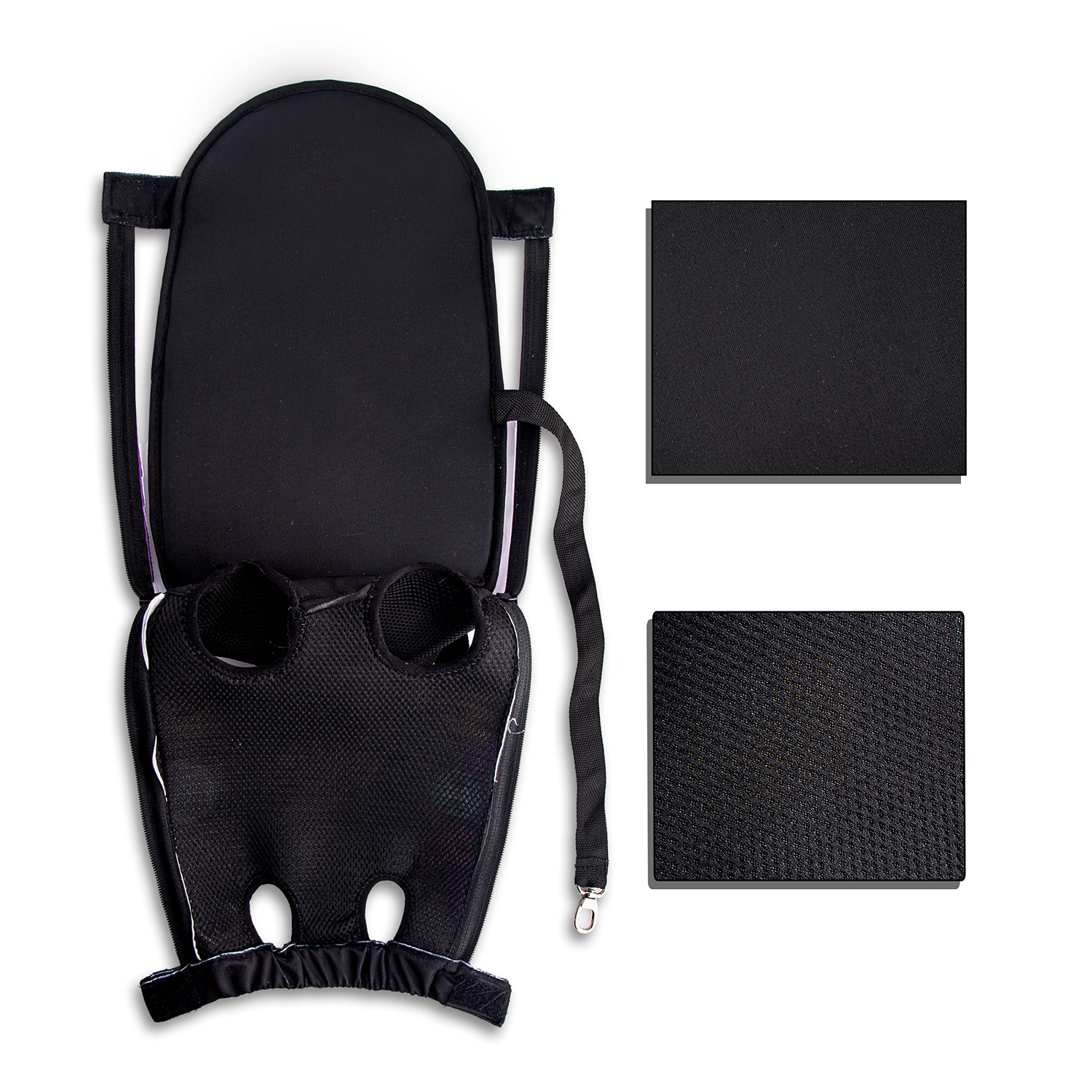کیف حمل سگ و گربه تادو طرح آغوشی کد AGH109 سایز S