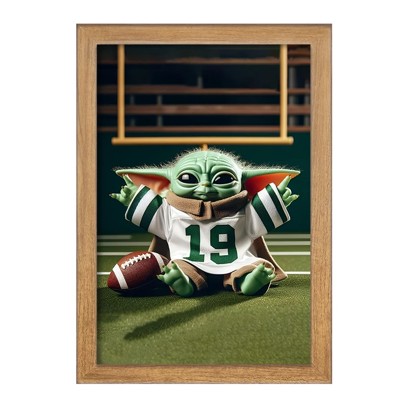 تابلو خندالو مدل بیبی یودا کد F4428