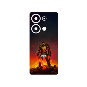 MAHOOT DOOM Game Series Cover Sticker for Xiaomi Redmi Note 13 Pro 4G