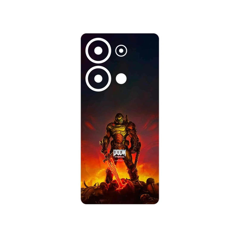برچسب پوششی ماهوت مدل DOOM Game Series مناسب برای گوشی موبایل شیائومی Redmi Note 13 Pro 4G