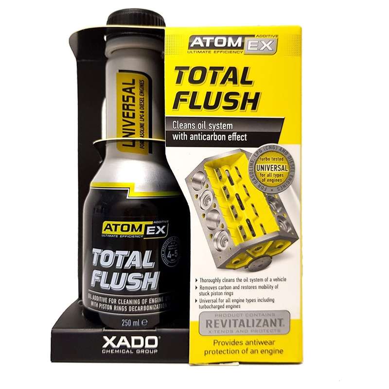 مکمل تمیزکننده روغن موتور اکسادو مدل Total Flush حجم 250 میلی لیتر