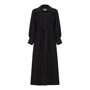 مانتو زنانه السانا مدل آلوین کد 216901 رنگ مشکی