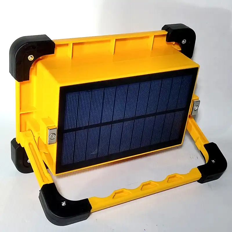 نورافکن دستی مدیانور مدل شارژی خورشیدی کد HB - 1402