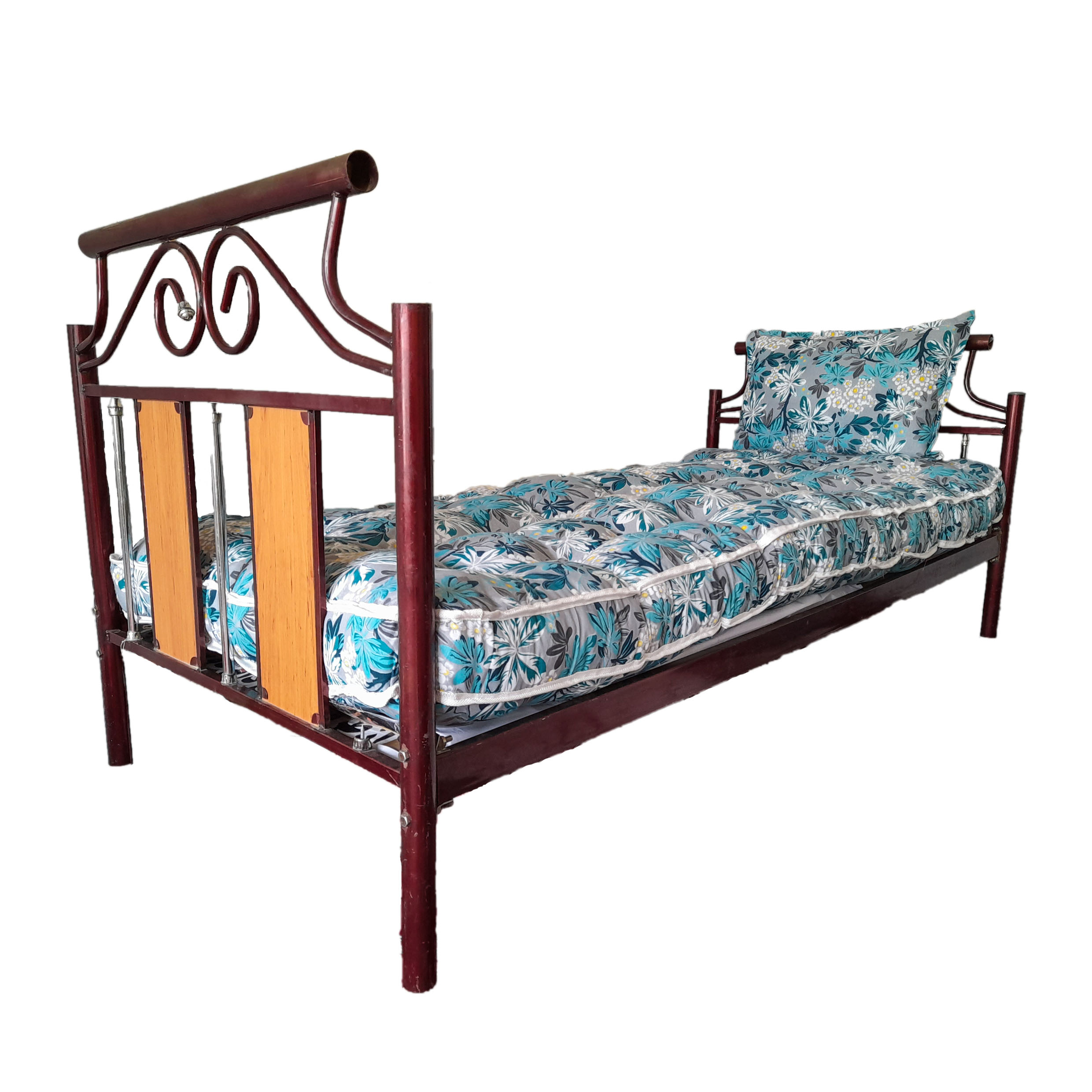 تشک مدل بهتا کد 8252 تک نفره سایز 90x200 سانتی متر به همراه بالش