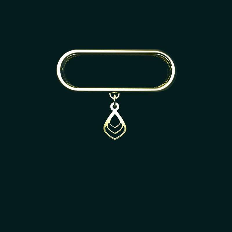 آویز ساعت طلا 18 عیار زنانه مدوپد مدل هندسی کد SG1-1406 آویز ساعت طلا 18 عیار زنانه مدوپد مدل هندسی کد SG1-1406