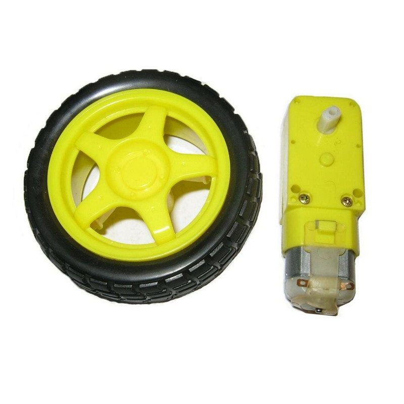 موتور گیربکس و چرخ مدل spidy بسته 2 عددی