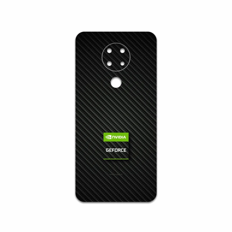 برچسب پوششی ماهوت مدل Nvidia Brand مناسب برای گوشی موبایل نوکیا 3.4