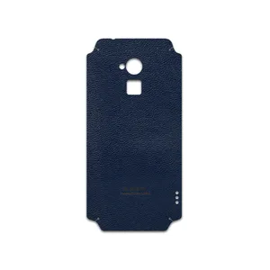 MAHOOT Deep-Blue-Leather Cover Sticker for HTC One Max