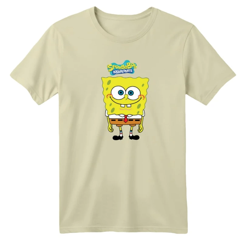 تی شرت آستین کوتاه بچگانه مدل باب اسفنجی