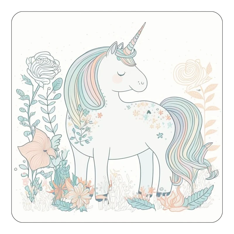 مگنت کاکتی طرح اسب تک شاخ و یونیکورن مدل mp32912