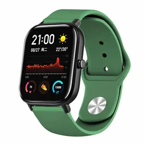 بند کروکودیل مدل Silic  مناسب برای ساعت هوشمند ایمیکی ST1 Smartwatch