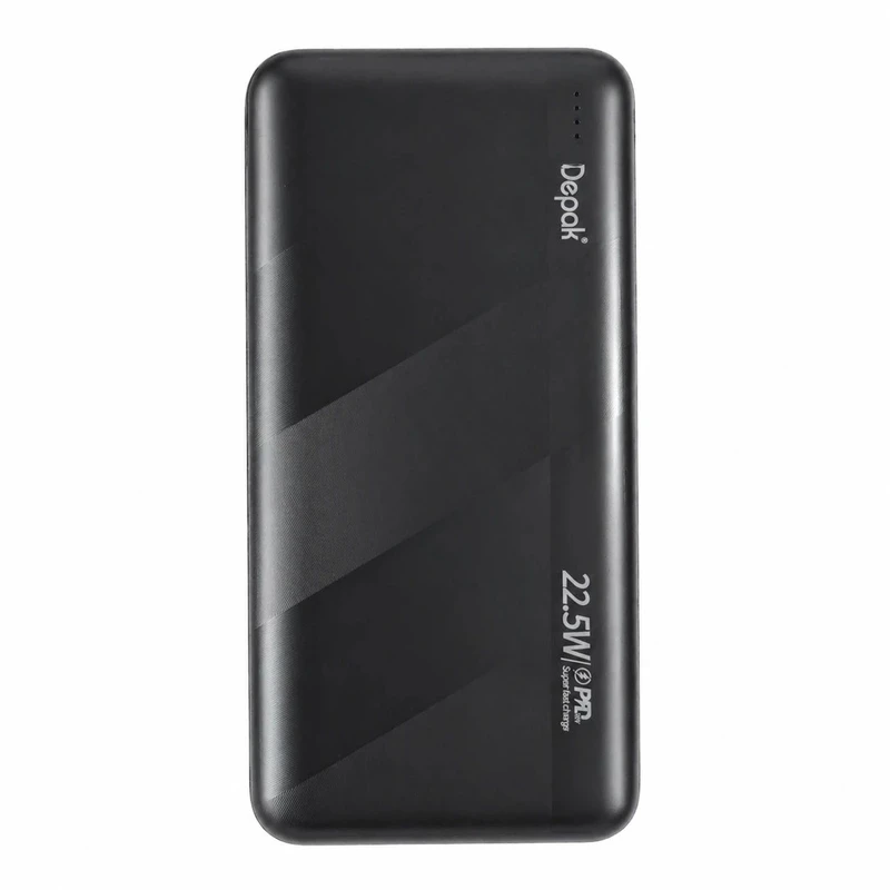 پاوربانک 22.5 وات دیپک مدل DP-B33 ظرفیت 30000 میلی‌آمپر ساعت به همراه کابل USB-C
