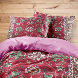 سرویس روتختی مدوپد طرح فرش هریس مدل C-Heris04 یک نفره 4 تکه