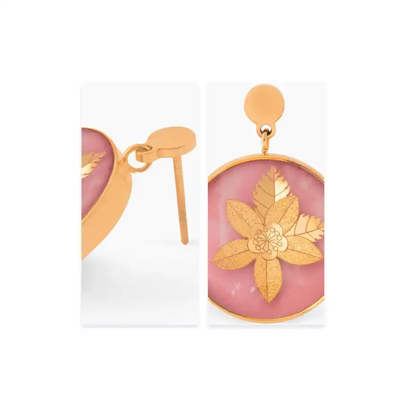 گوشواره زنانه زرسام مدل بهار کد 10007448