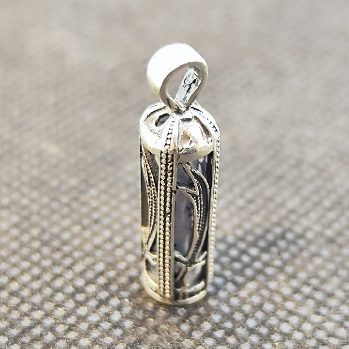 آویز گردنبند نقره مدل حرز امام جواد علیه السلام کد 252