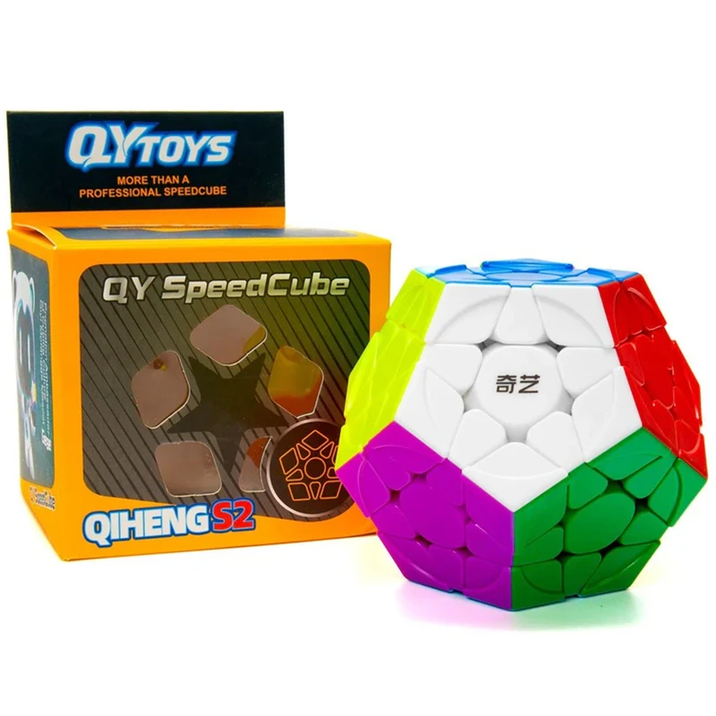 عکس شماره 6 : مکعب روبیک چی ای مدل مگامینکس کای وای کایهنگ اس 2 3×3 qy megaminx qiheng s2