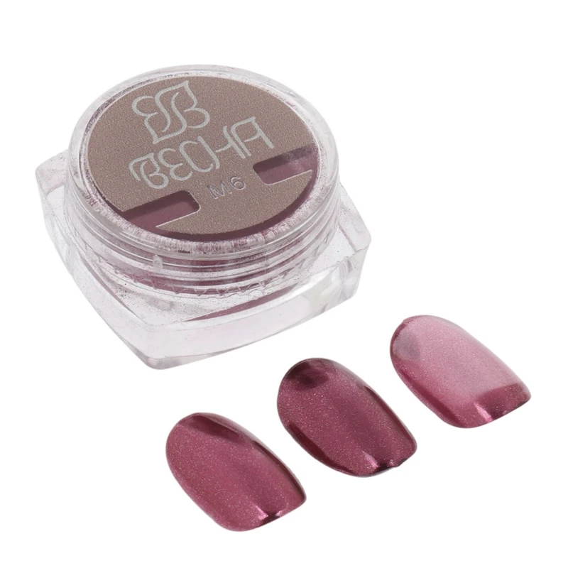 پودر کروم ناخن وسنا مدل Metallic Mirror کد M6