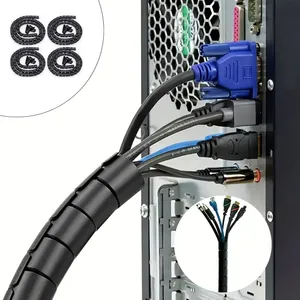 نظم دهنده سیم و کابل سیم جم مدل Cable Organizer بسته 4 عددی