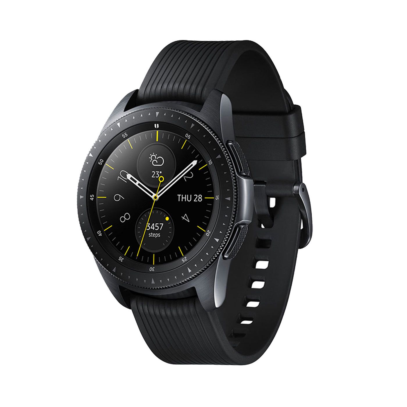 ساعت هوشمند سامسونگ مدل Galaxy Watch SM-R810 بند لاستیکی -  - 1