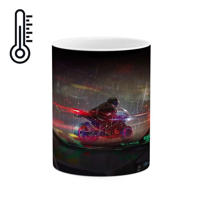 ماگ حرارتی کاکتی مدل انیمه کد mgh18022