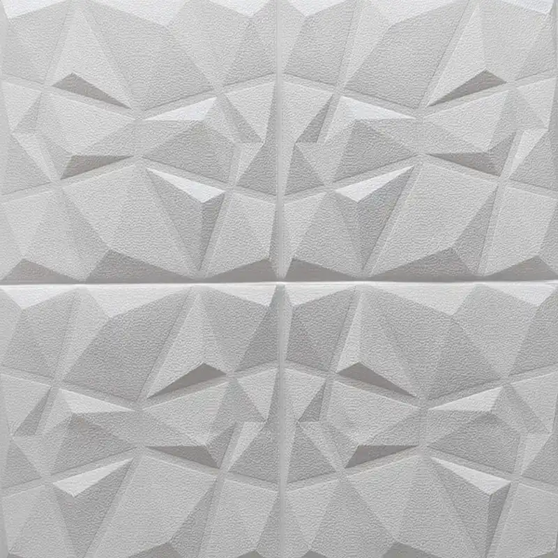 دیوارپوش مدل فومی پشت چسب دار طرح الماس بسته 10 عددی