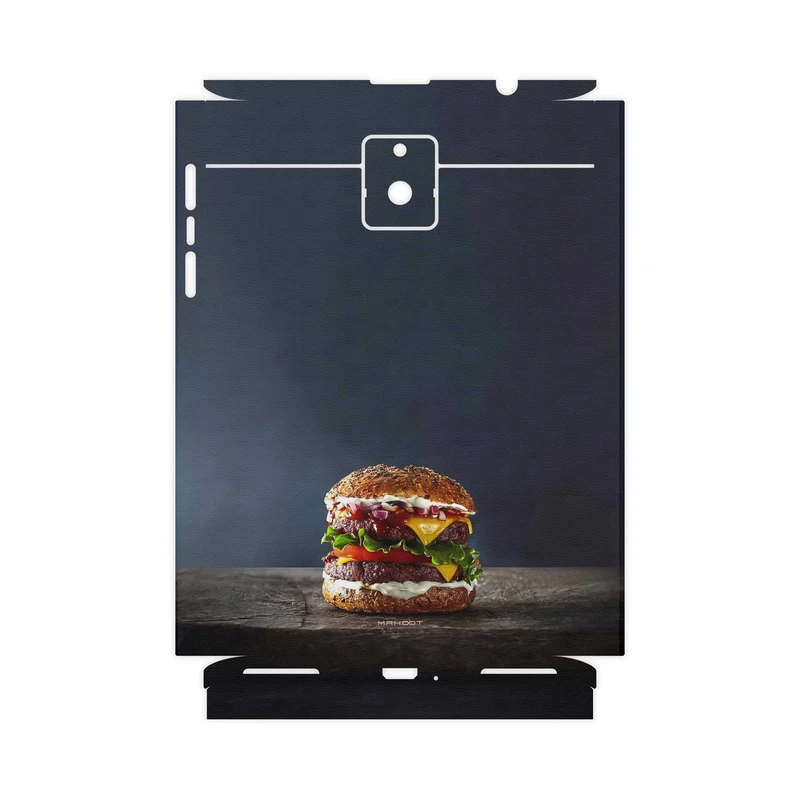 برچسب پوششی ماهوت مدل Hamburger-FullSkin مناسب برای گوشی موبایل بلک بری Passport