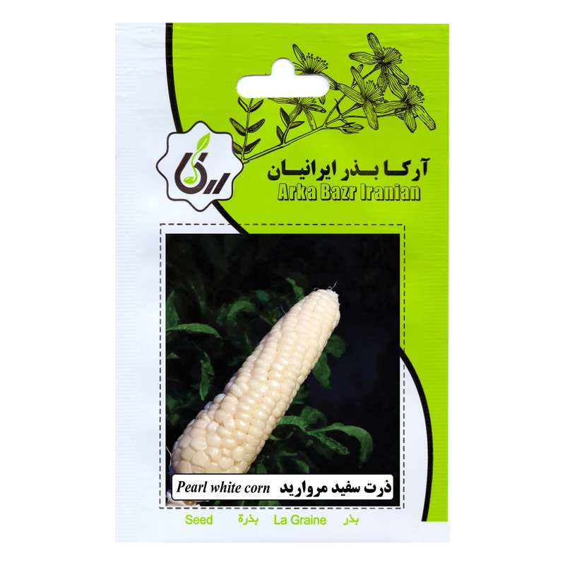 بذر ذرت سفید مروارید آرکا بذر ایرانیان کد 199-ARK