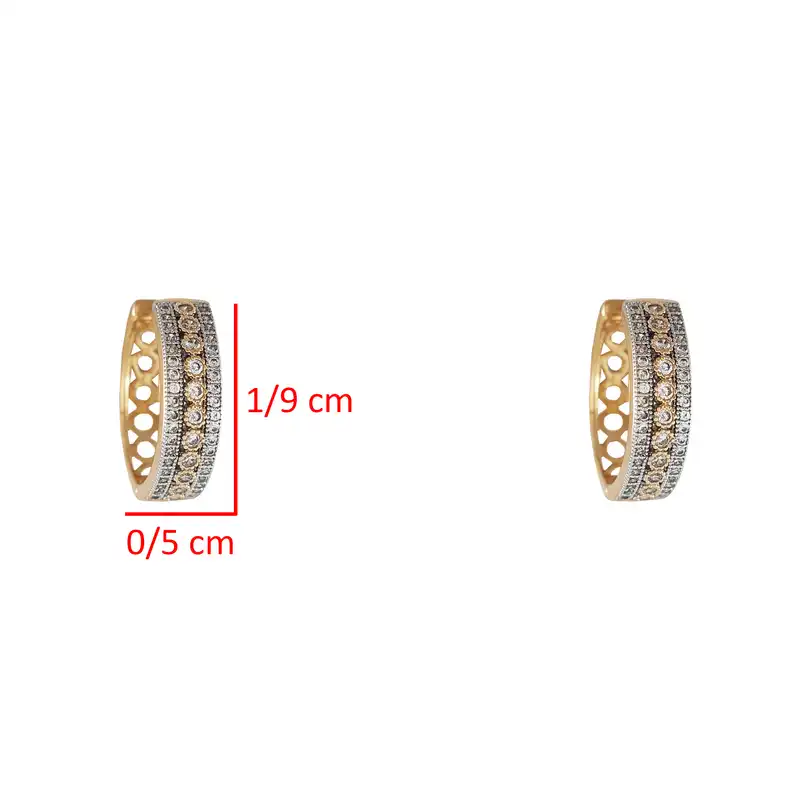 گوشواره زنانه ژوپینگ مدل 1643