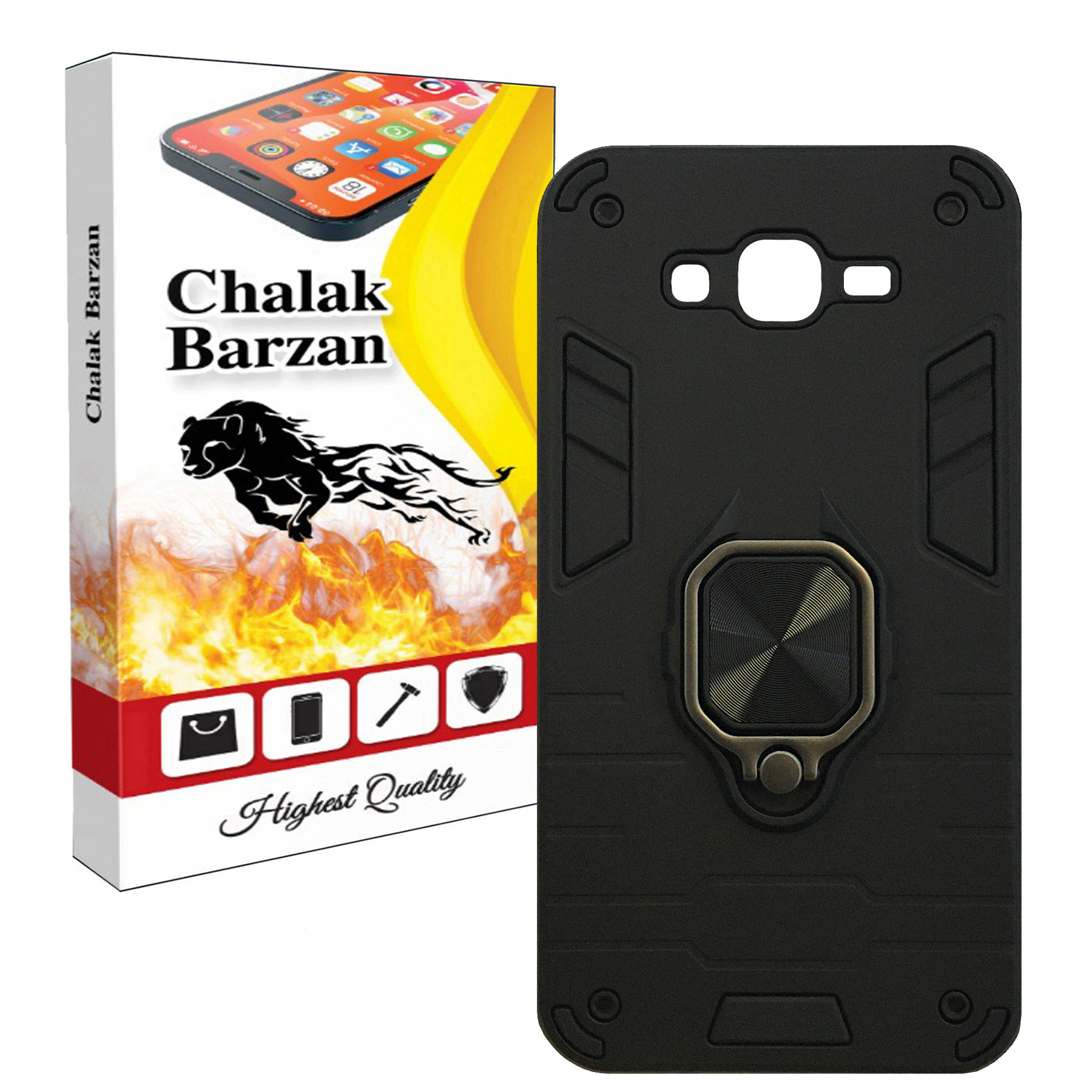 کاور چالاک برزن مدل Chalak 005 مناسب برای گوشی موبایل سامسونگ Galaxy Grand Prime / Grand Prime Plus / J2 Prime