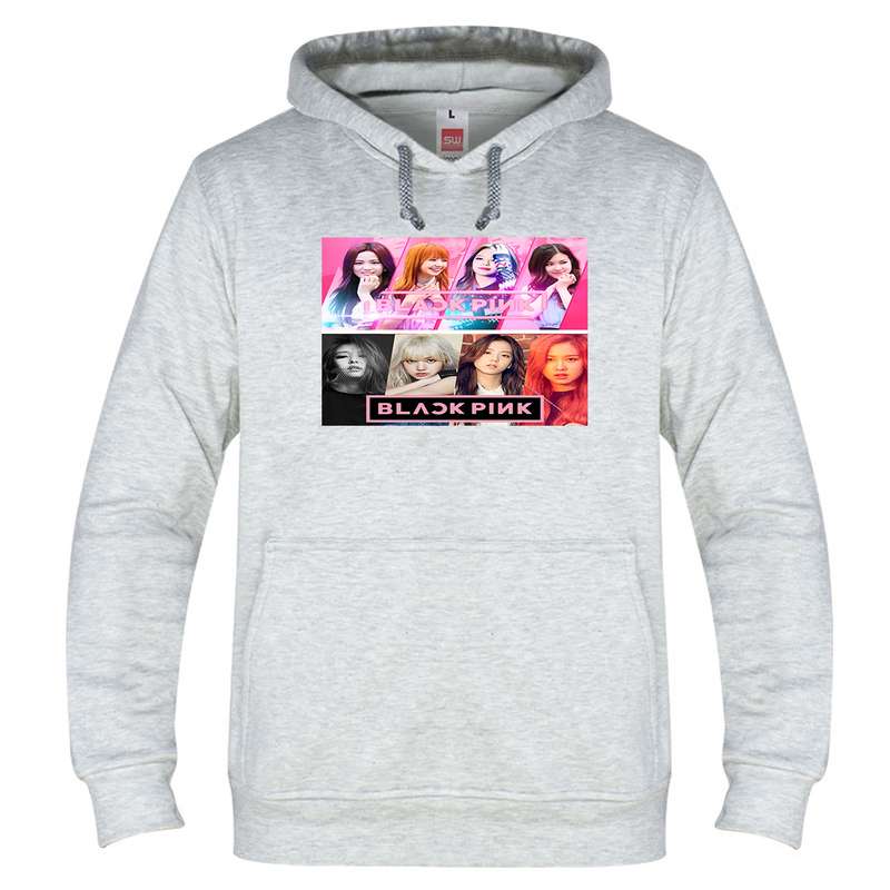 هودی زنانه طرح بلک پینک کد 130