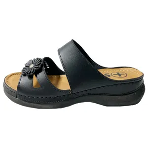 دمپایی زنانه مدل P1-khorshid-BK