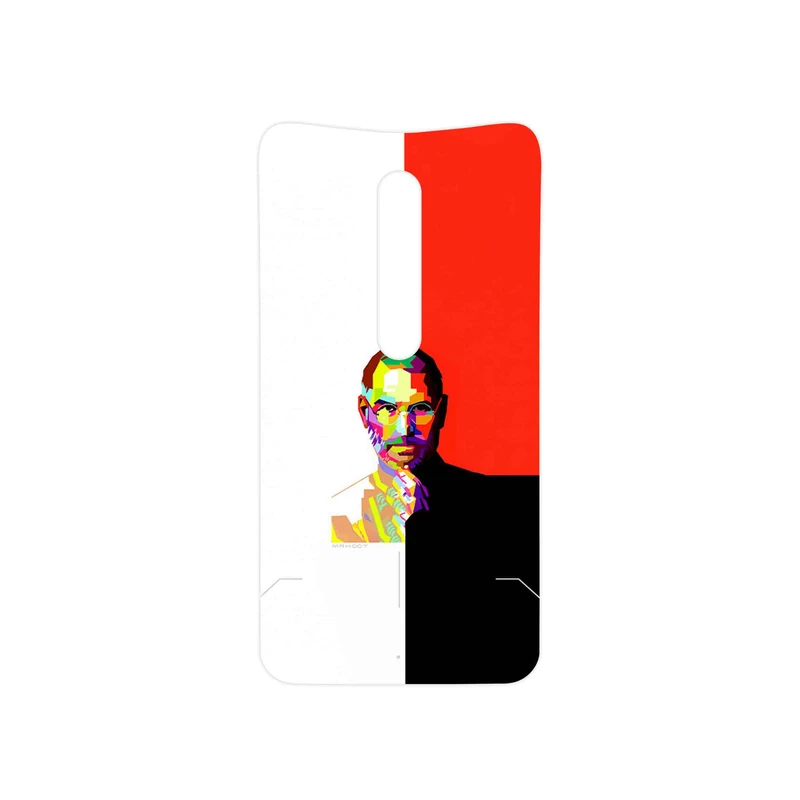 برچسب پوششی ماهوت مدل Collage of Steve Jobs 1 مناسب برای گوشی موبایل موتورولا Moto X Style