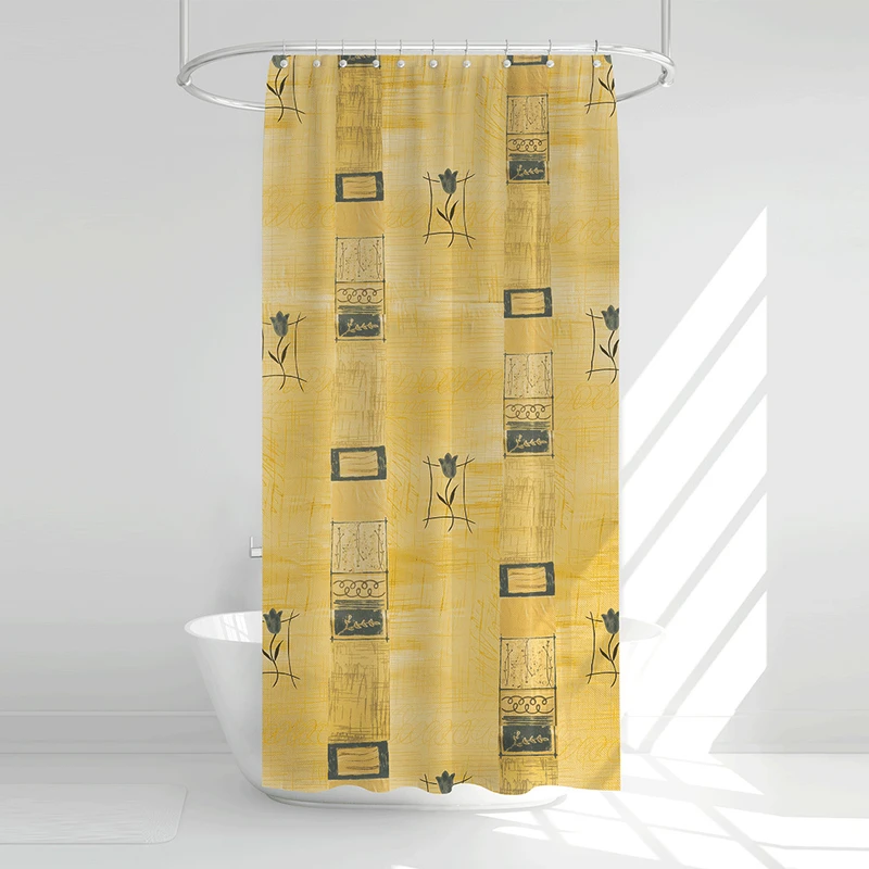 پرده حمام آرمیتا کد W021 سایز 180 × 200 سانتی‌ متر