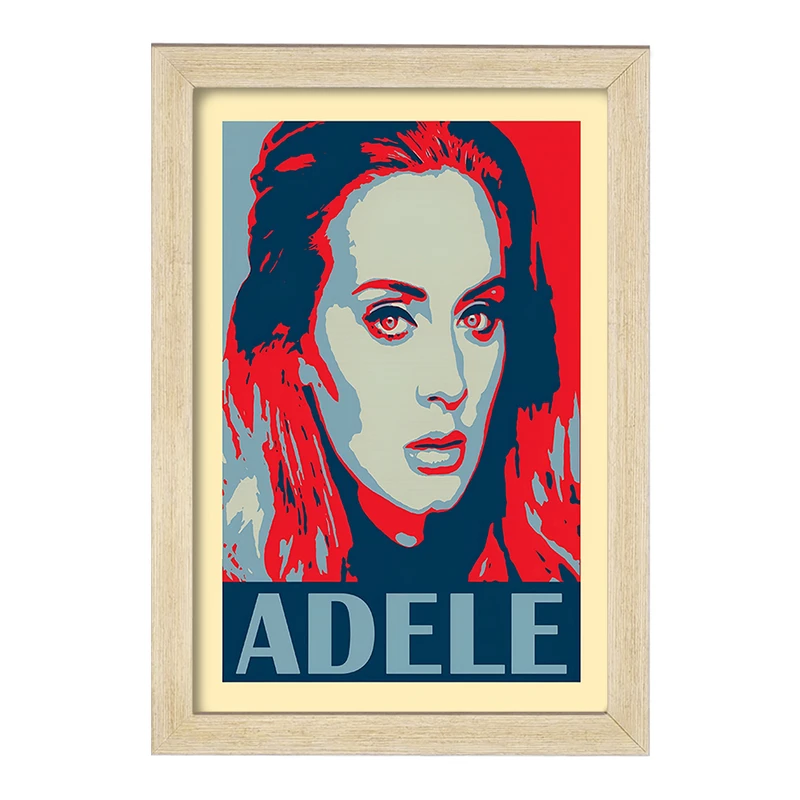 تابلو خندالو مدل ادل (Adele) کد F6474