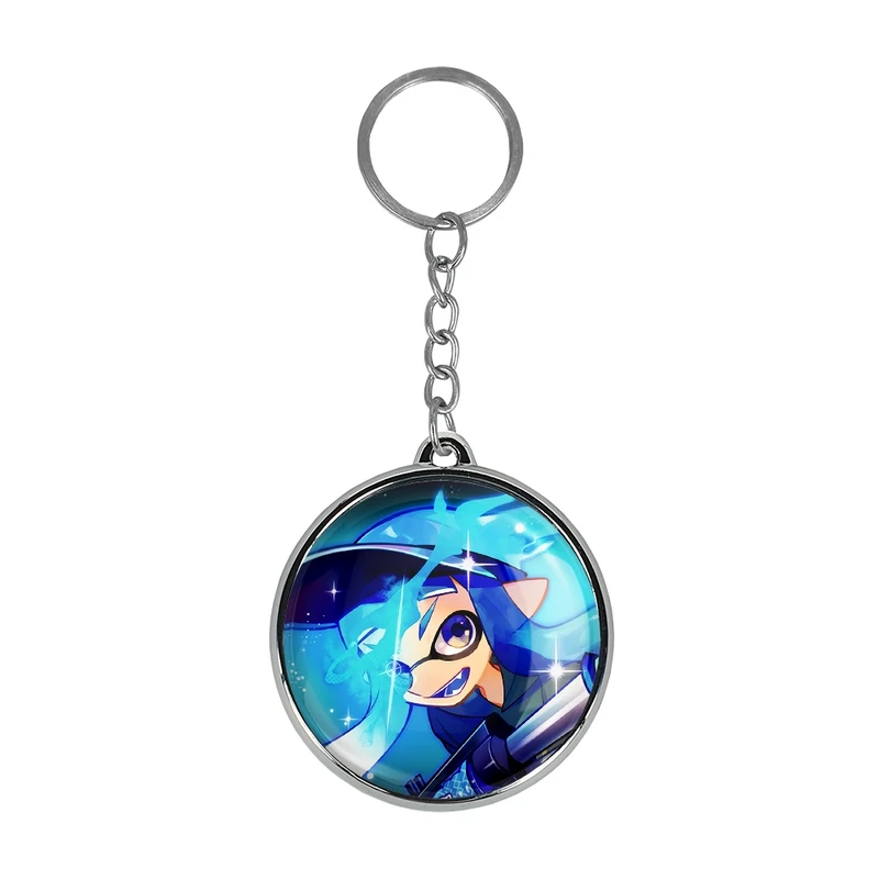 جاکلیدی خندالو طرح بازی اسپلاتون (Splatoon) مدل دوطرفه کد 3329733298