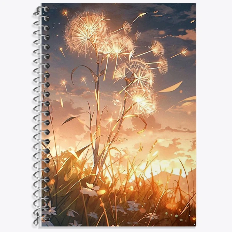 دفتر لغت 50 برگ خندالو طرح قاصدک کد F655