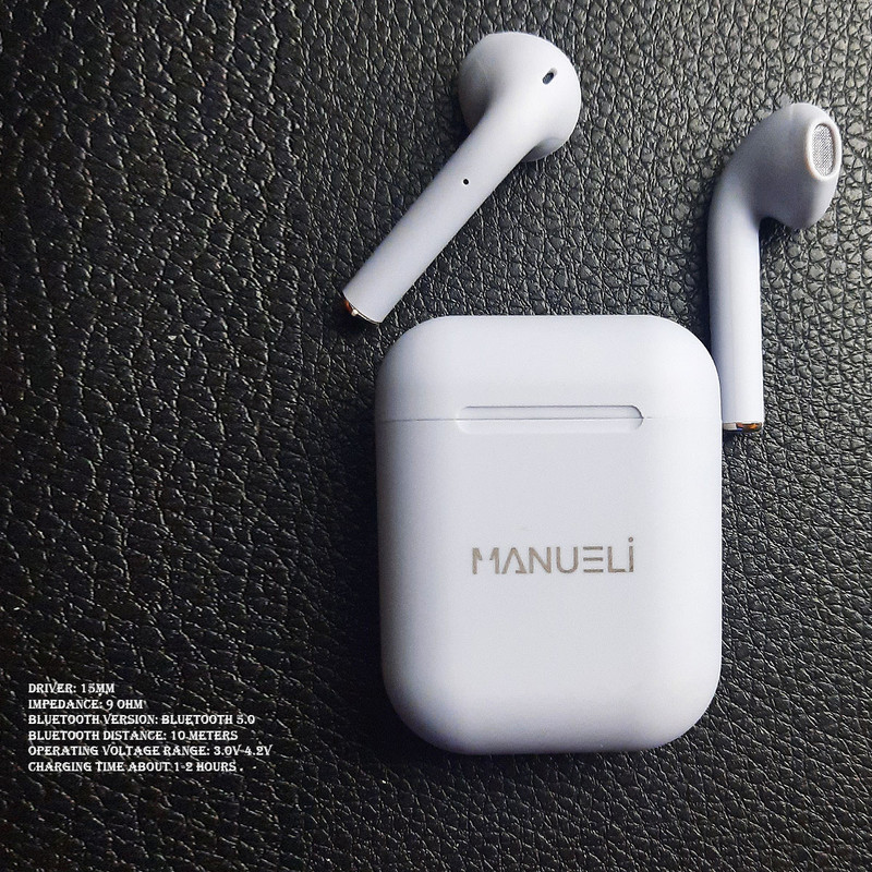 ایرپاد بلوتوثی  مانوئلی مدل airpods 12 pl کد Ma9033