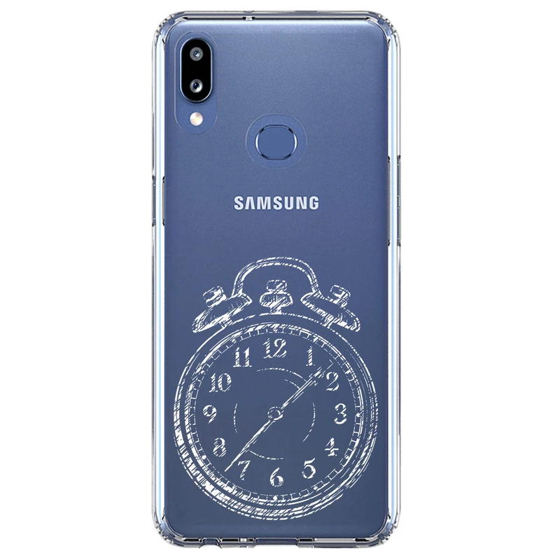 کاور مگافون طرح ساعت مدل C64-W مناسب برای گوشی موبایل سامسونگ Galaxy A10 S