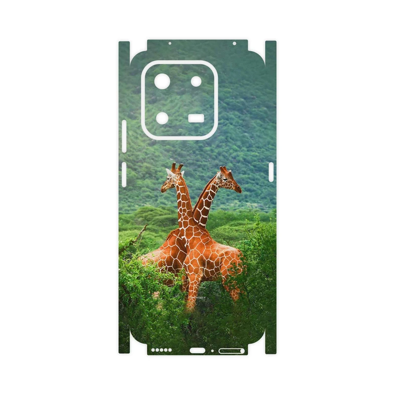 برچسب پوششی ماهوت مدل Giraffe-FullSkin مناسب برای گوشی موبایل آنر X7d 4G