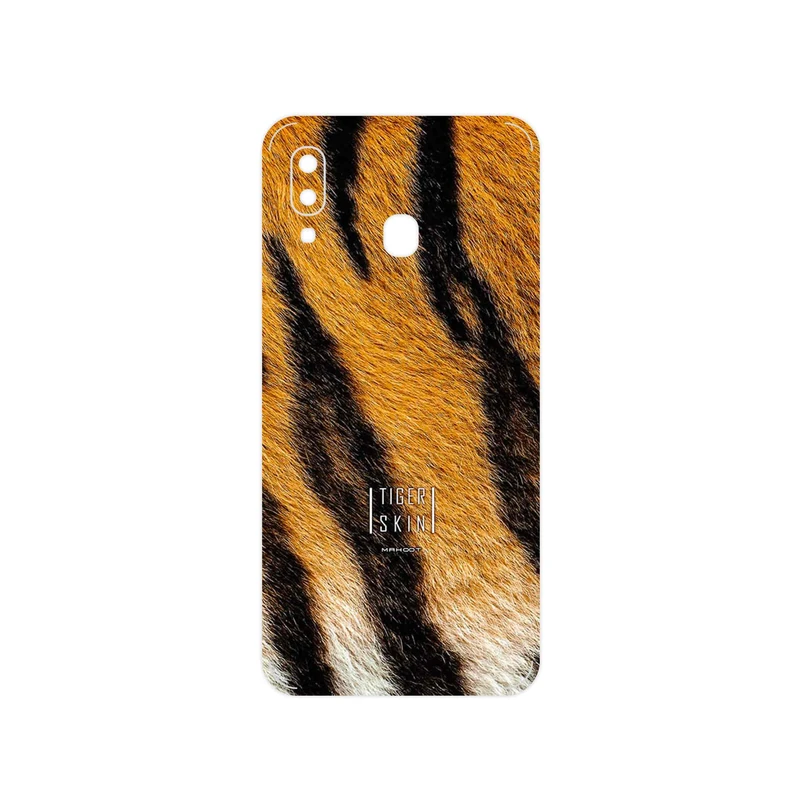 برچسب پوششی ماهوت مدل Tiger Skin مناسب برای گوشی موبایل سامسونگ Galaxy A20