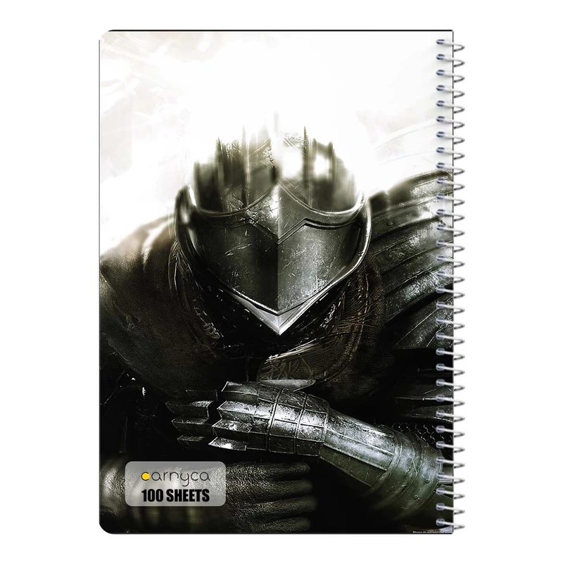 دفتر مشق 100 برگ سیمی کارنیکا طرح دارک سولز Dark Souls کد 24483