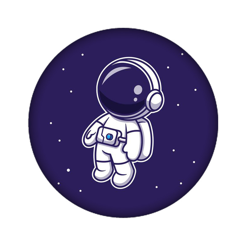 استیکر تزئینی موبایل و تبلت مدل فضانورد کد 2848