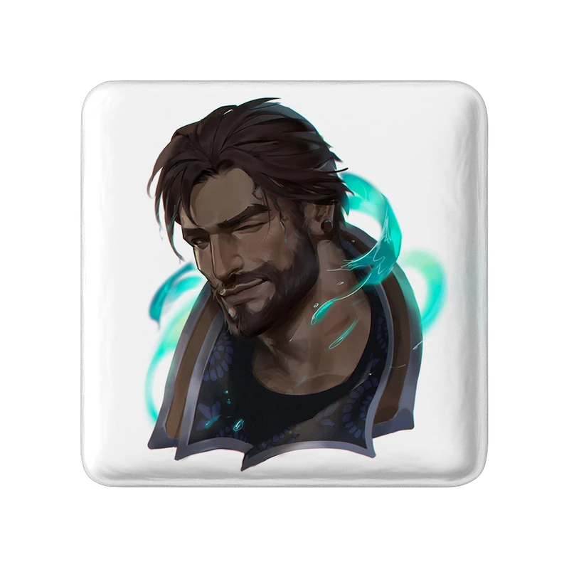 مگنت خندالو طرح بازی ولورانت (Valorant) مدل مربعی کد 33069