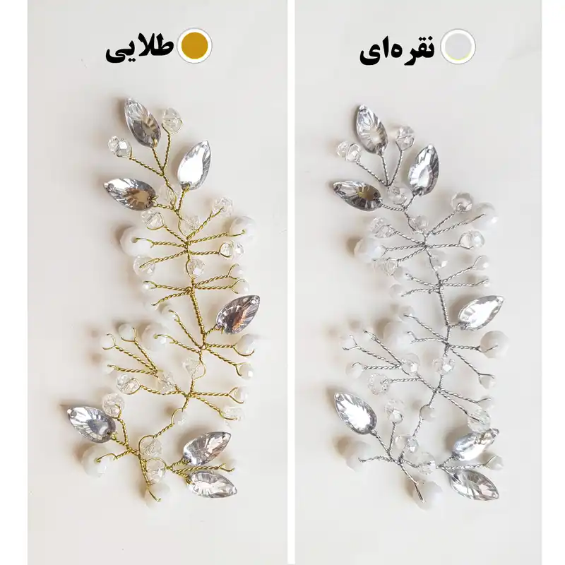 ریسه مو زنانه مدل عروس کد RSNR1