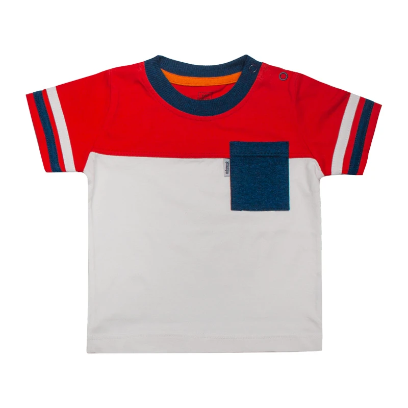 تی شرت آستین کوتاه نوزادی آدمک مدل  جیبدار کد 150006