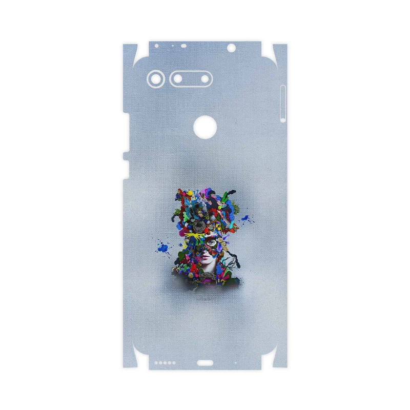 برچسب پوششی ماهوت مدل Collage of surreal Portrait of Women 4-FullSkin مناسب برای گوشی موبایل آنر View 20