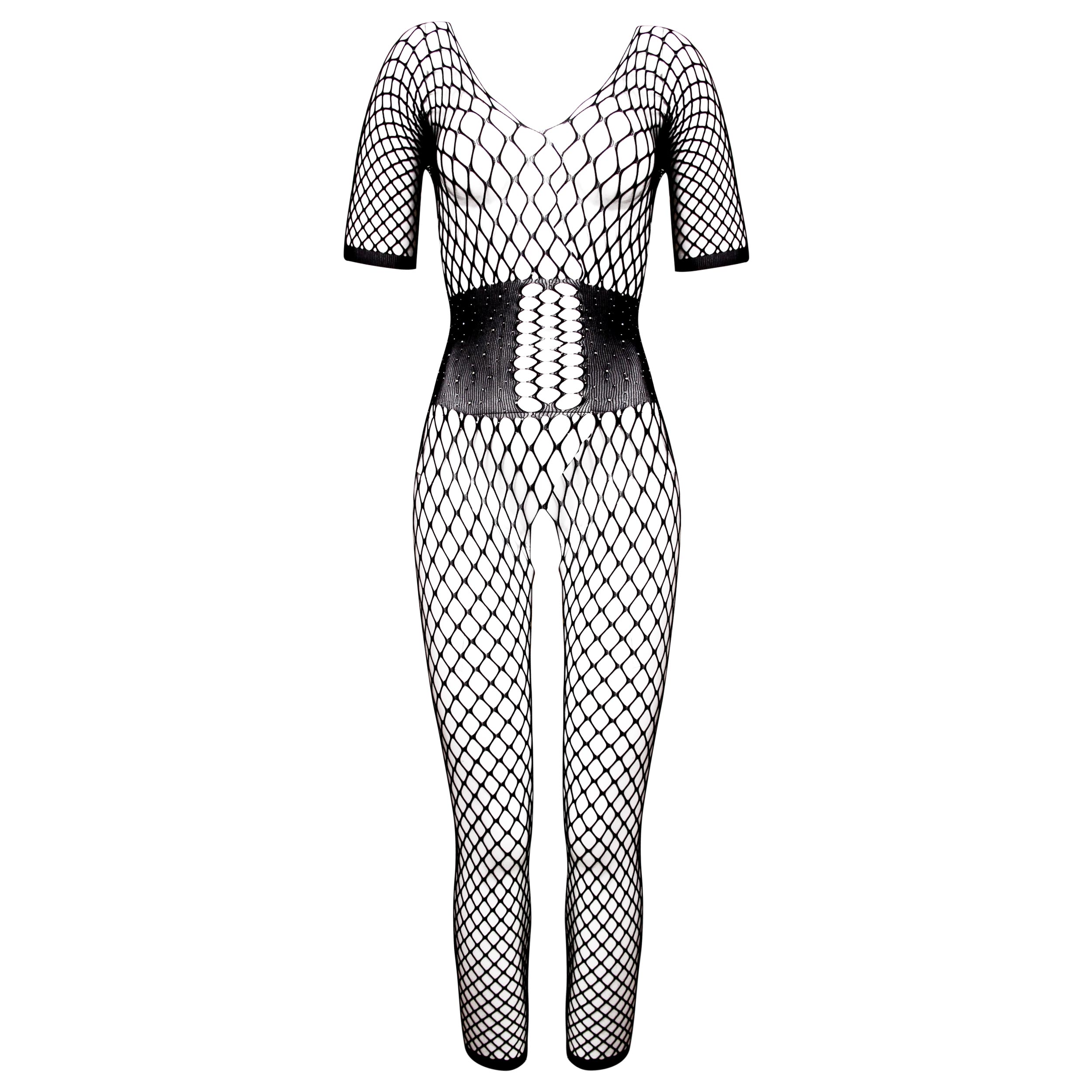 لباس خواب زنانه ماییلدا مدل فانتزی کد 4592-6940 رنگ مشکی